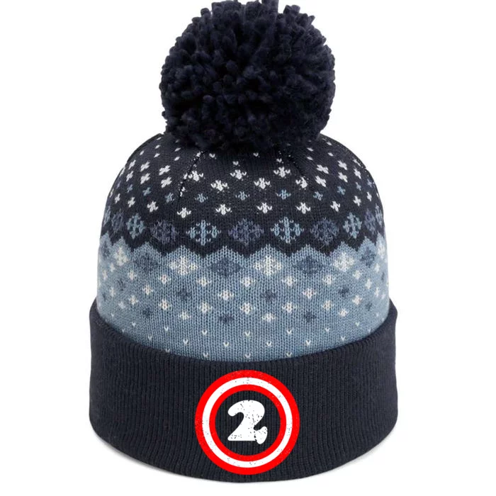 Captain 2nd Birthday The Baniff Cuffed Pom Beanie