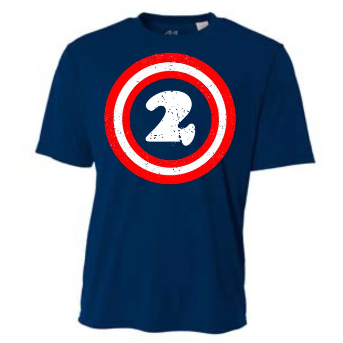 Captain 2nd Birthday Cooling Performance Crew T-Shirt