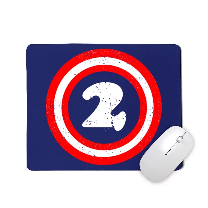 Captain 2nd Birthday Mousepad