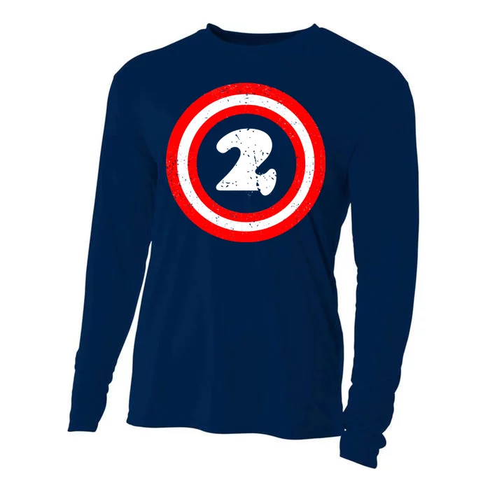 Captain 2nd Birthday Cooling Performance Long Sleeve Crew