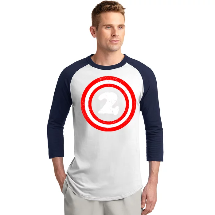 Captain 2nd Birthday Baseball Sleeve Shirt