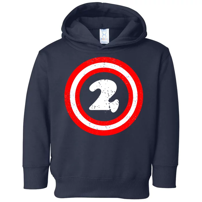 Captain 2nd Birthday Toddler Hoodie