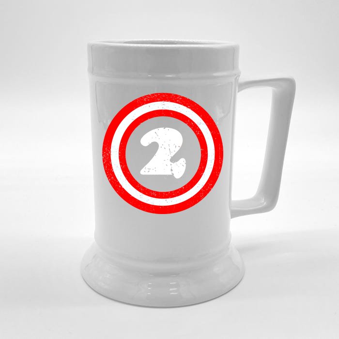 Captain 2nd Birthday Front & Back Beer Stein