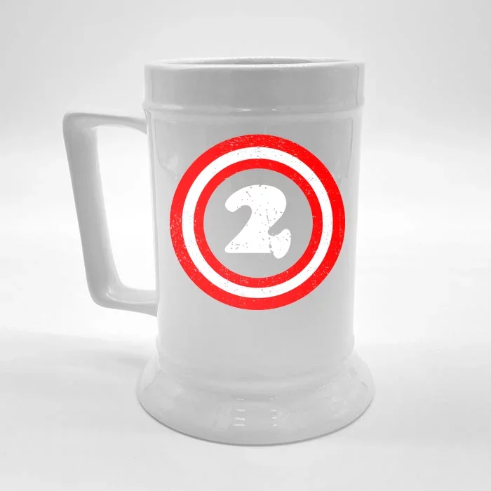 Captain 2nd Birthday Front & Back Beer Stein