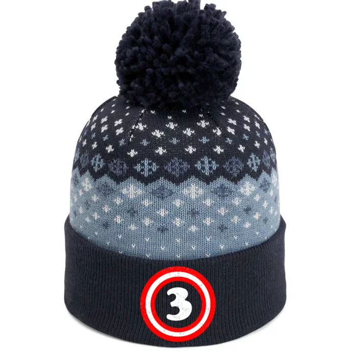 Captain 3rd Birthday The Baniff Cuffed Pom Beanie