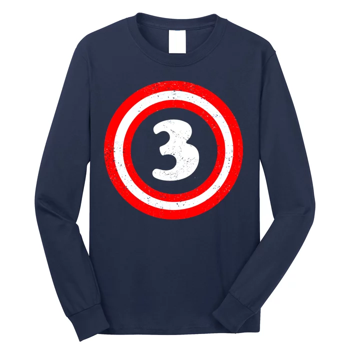 Captain 3rd Birthday Long Sleeve Shirt