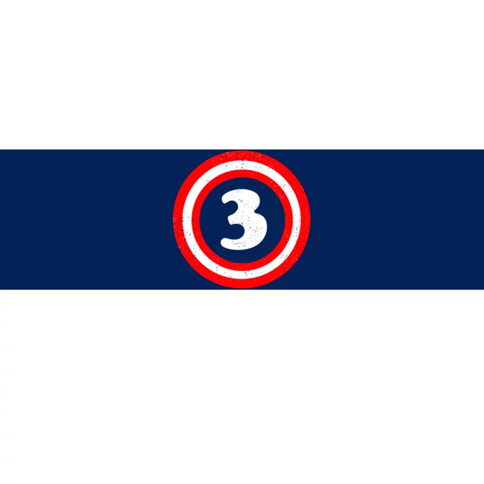 Captain 3rd Birthday Bumper Sticker