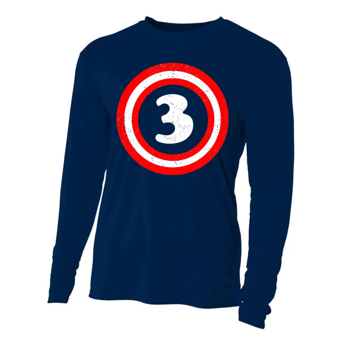 Captain 3rd Birthday Cooling Performance Long Sleeve Crew