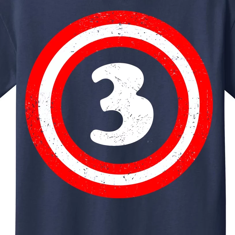 Captain 3rd Birthday Kids T-Shirt