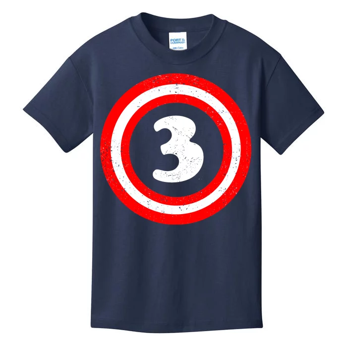 Captain 3rd Birthday Kids T-Shirt