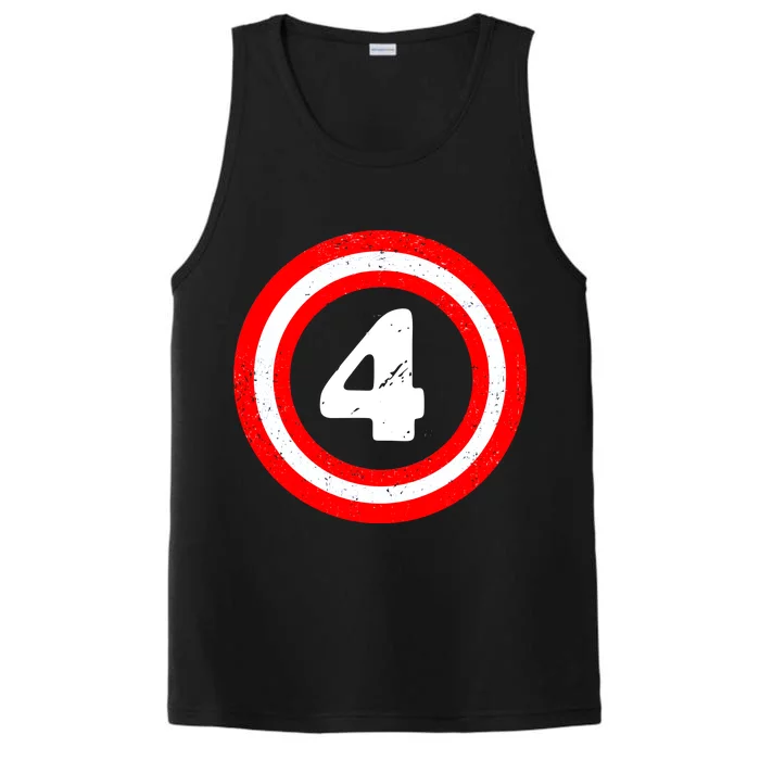 Captain 4th Birthday Performance Tank