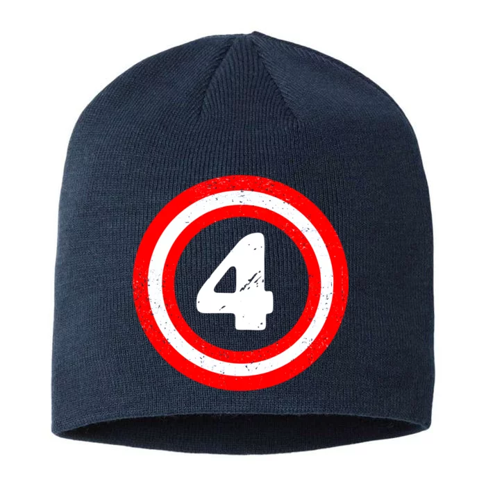 Captain 4th Birthday 8 1/2in Sustainable Knit Beanie