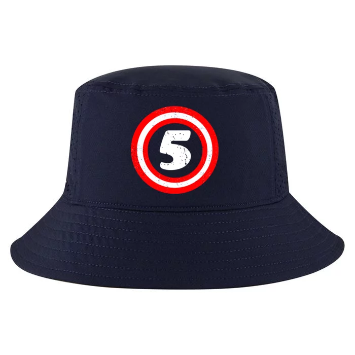 Captain 5th Birthday Cool Comfort Performance Bucket Hat