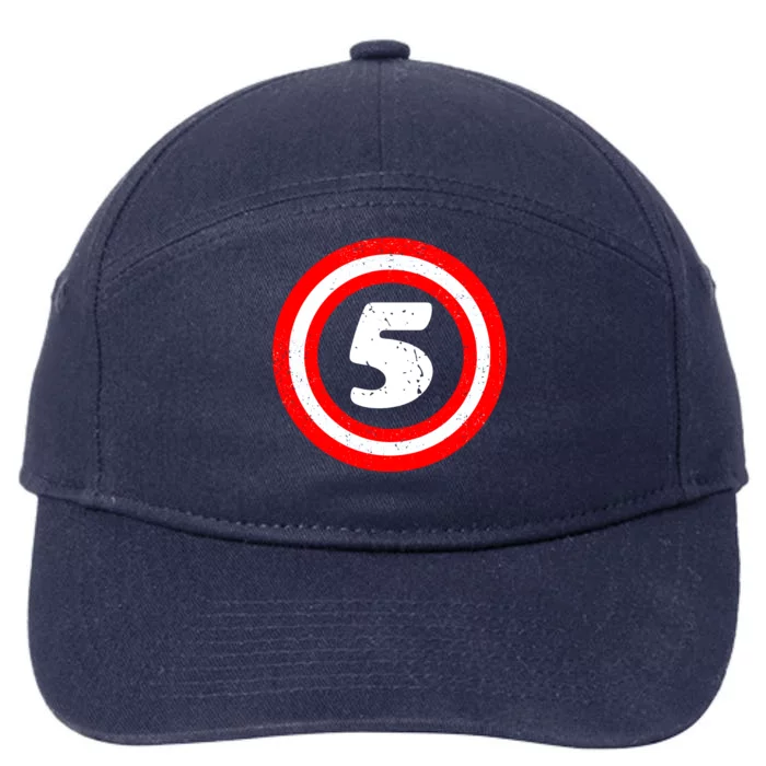 Captain 5th Birthday 7-Panel Snapback Hat