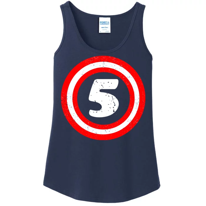 Captain 5th Birthday Ladies Essential Tank