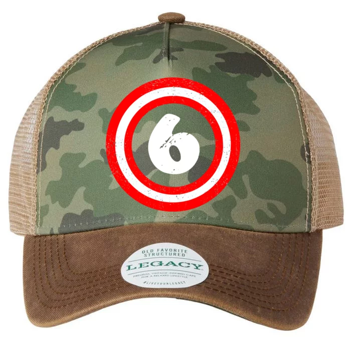 Captain 6th Birthday Legacy Tie Dye Trucker Hat