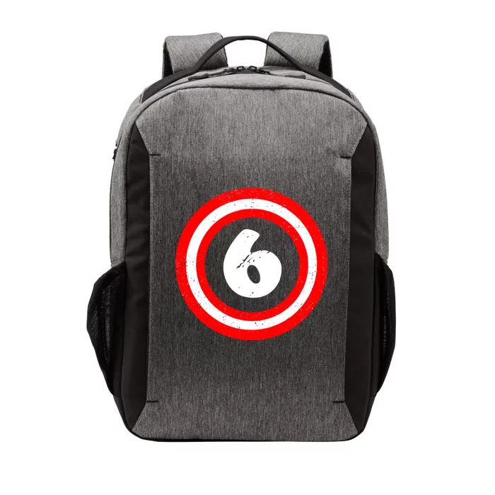 Captain 6th Birthday Vector Backpack