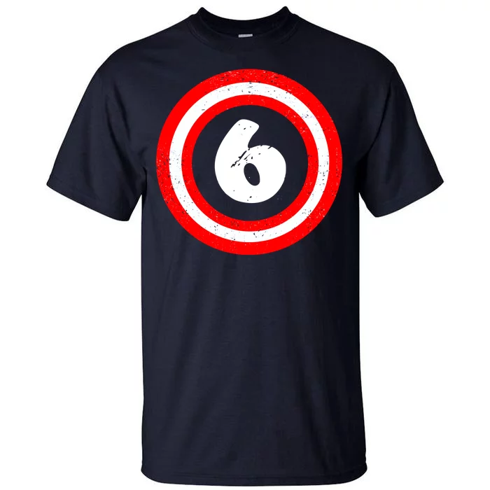 Captain 6th Birthday Tall T-Shirt