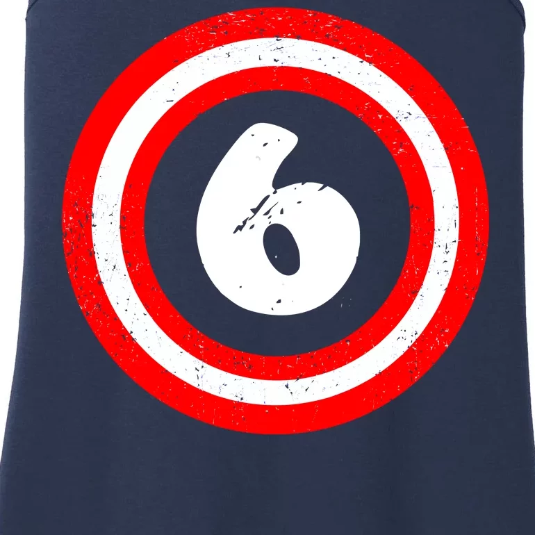 Captain 6th Birthday Ladies Essential Tank