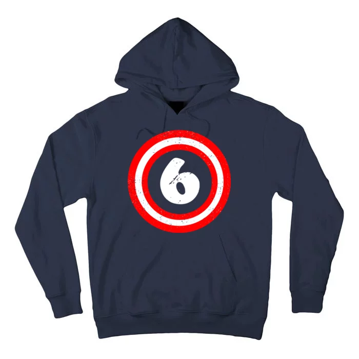 Captain 6th Birthday Tall Hoodie