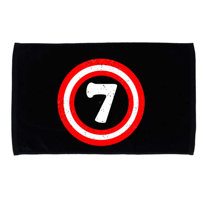 Captain 7th Birthday Microfiber Hand Towel