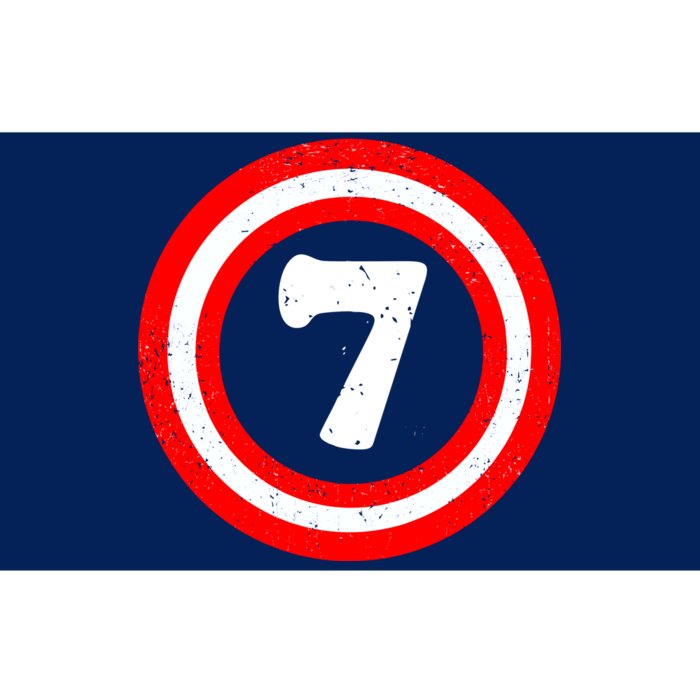 Captain 7th Birthday Bumper Sticker