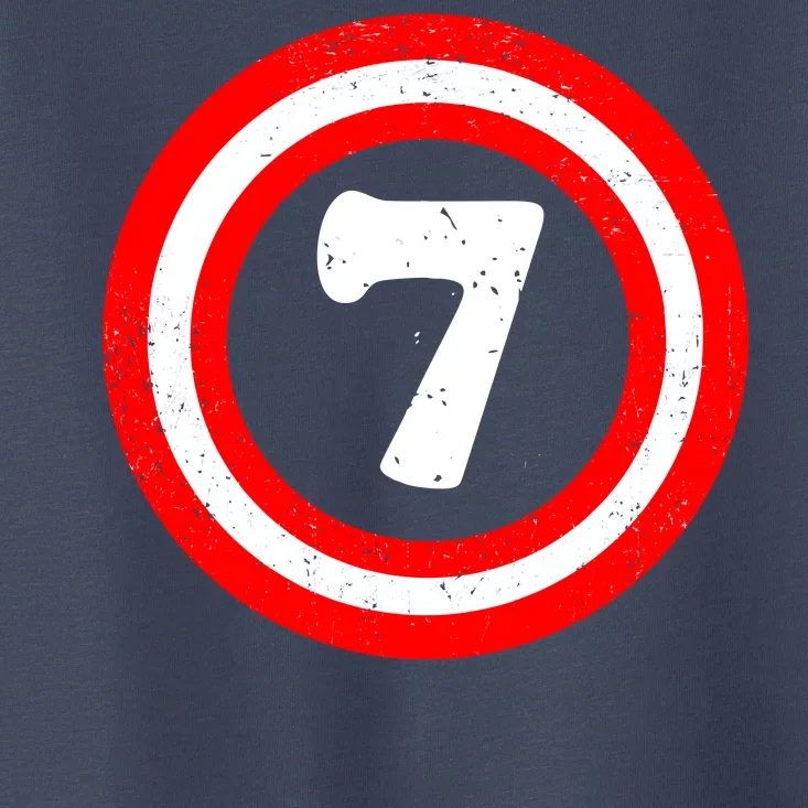 Captain 7th Birthday Toddler T-Shirt