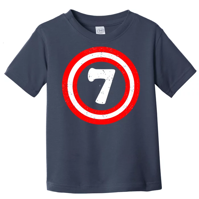 Captain 7th Birthday Toddler T-Shirt