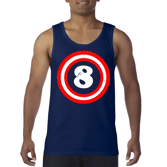 Captain 8th Birthday Tank Top