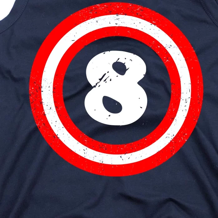 Captain 8th Birthday Tank Top