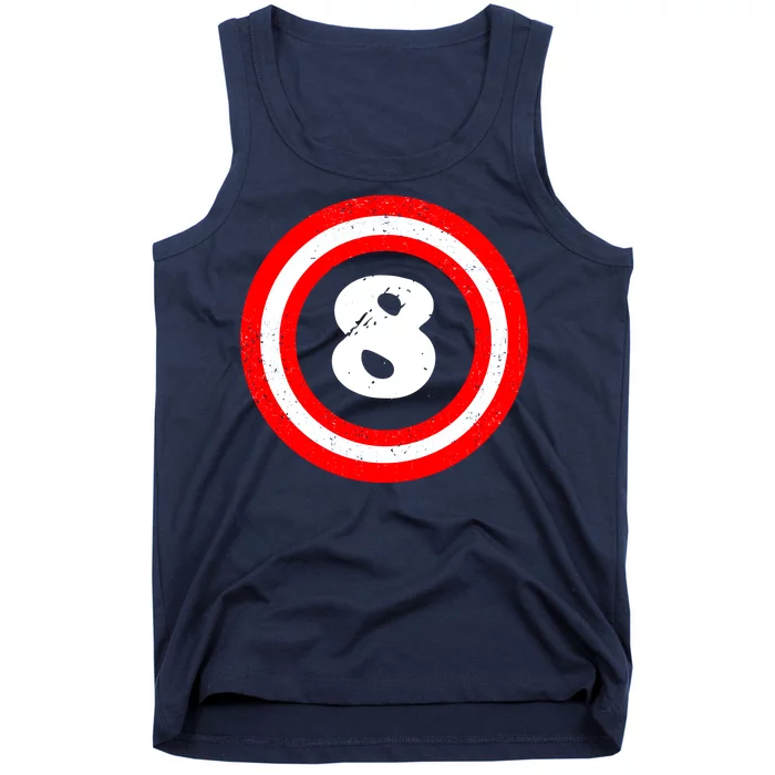 Captain 8th Birthday Tank Top