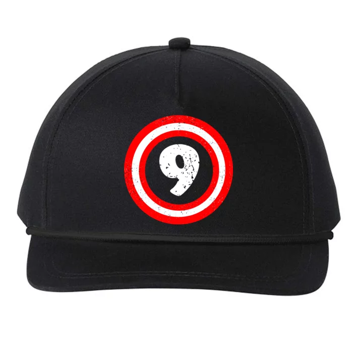 Captain 9th Birthday Snapback Five-Panel Rope Hat