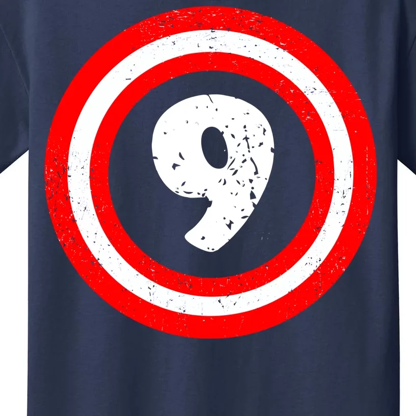 Captain 9th Birthday Kids T-Shirt