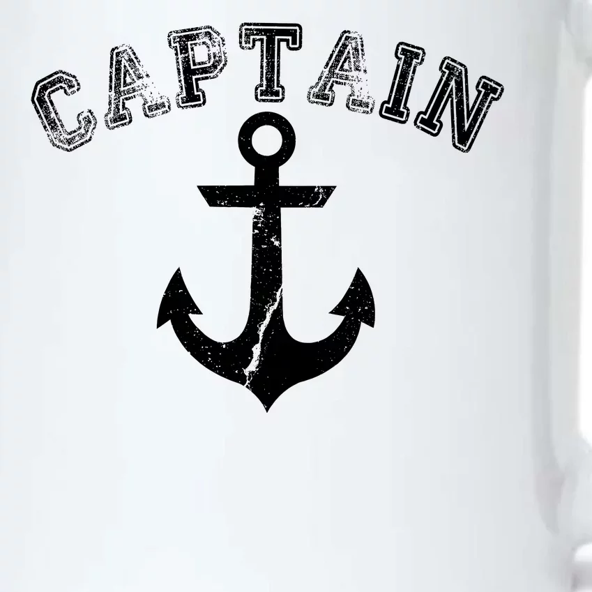 Captain Anchor Black Color Changing Mug