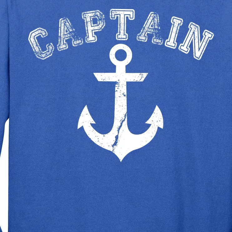 Captain Anchor Tall Long Sleeve T-Shirt