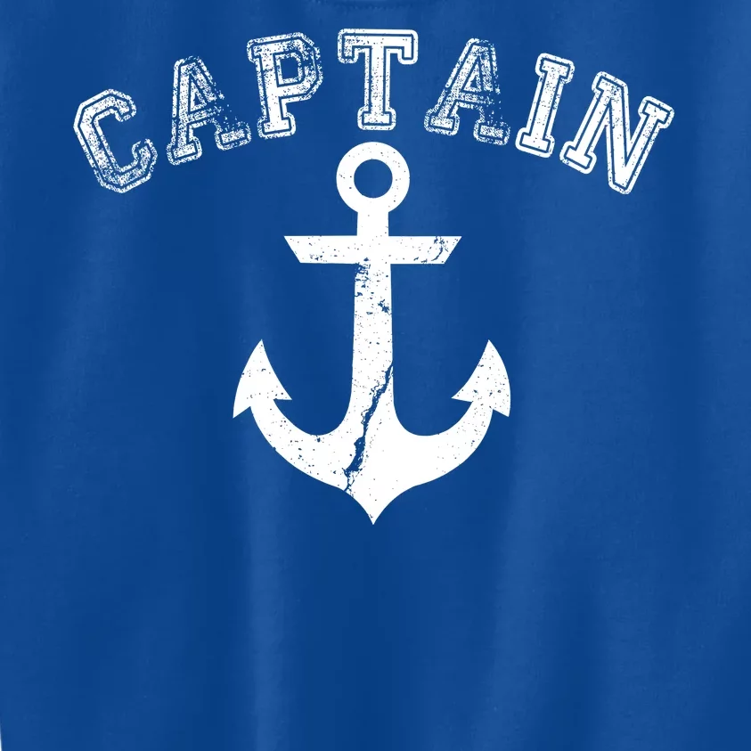 Captain Anchor Kids Sweatshirt