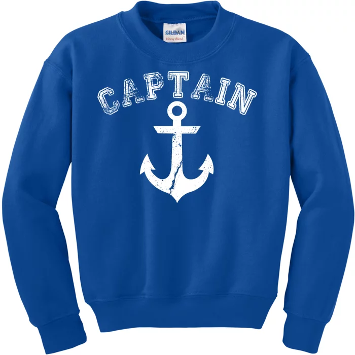 Captain Anchor Kids Sweatshirt