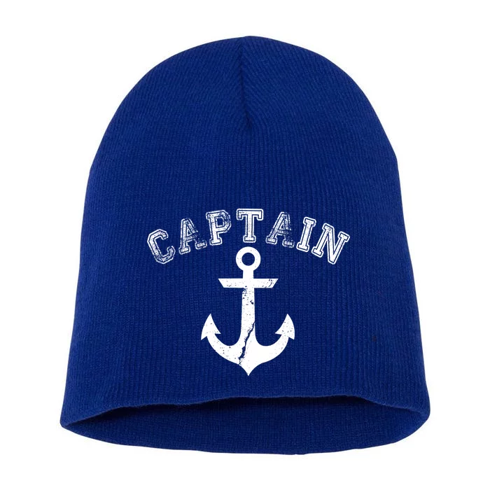 Captain Anchor Short Acrylic Beanie