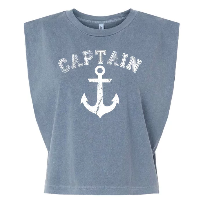 Captain Anchor Garment-Dyed Women's Muscle Tee