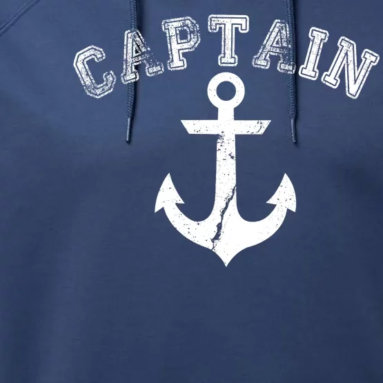 Captain Anchor Performance Fleece Hoodie