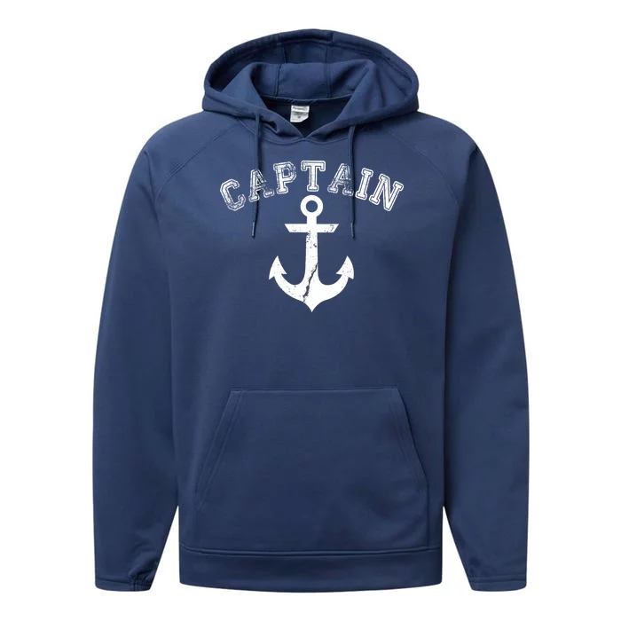 Captain Anchor Performance Fleece Hoodie