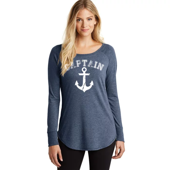 Captain Anchor Women's Perfect Tri Tunic Long Sleeve Shirt