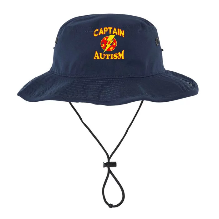 Captain Autism Superhero Logo Legacy Cool Fit Booney Bucket Hat