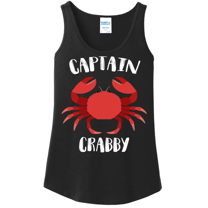 Captain Crabby Ladies Essential Tank