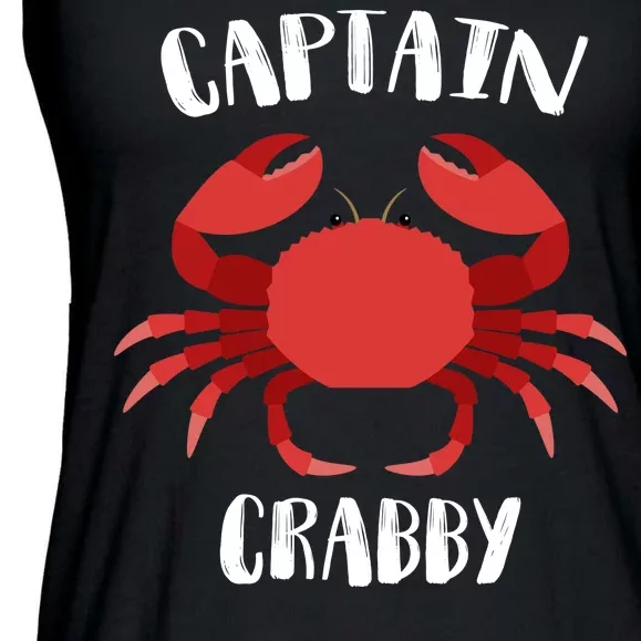 Captain Crabby Ladies Essential Flowy Tank