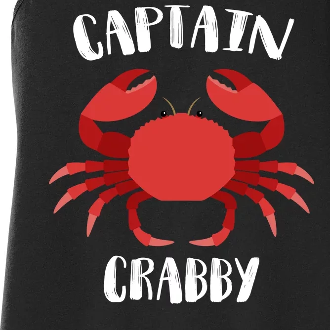 Captain Crabby Women's Racerback Tank