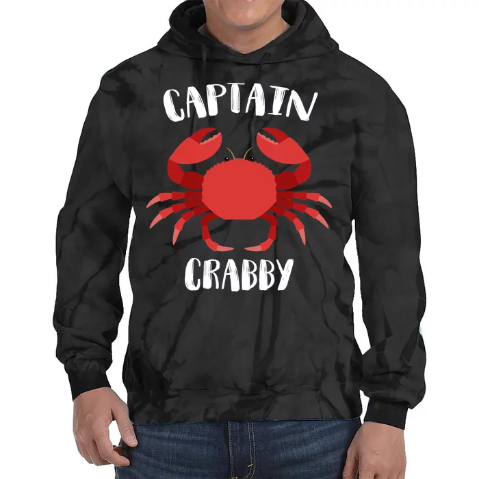 Captain Crabby Tie Dye Hoodie