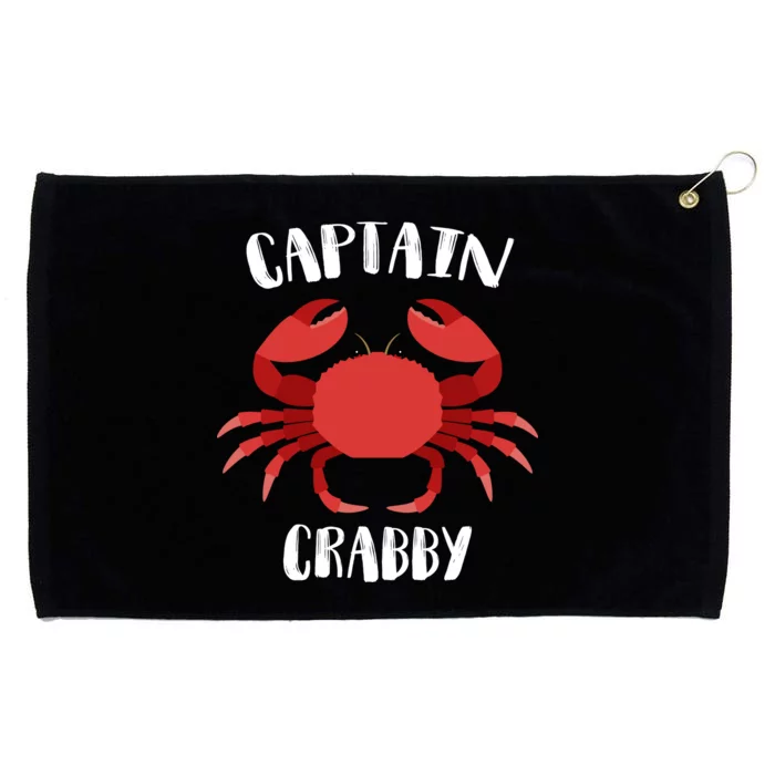 Captain Crabby Grommeted Golf Towel