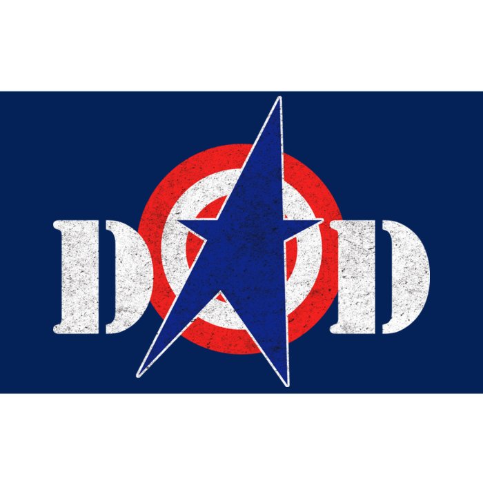 Captain Dad Bumper Sticker