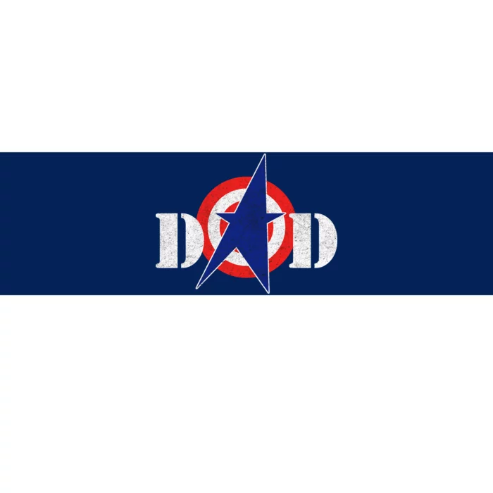 Captain Dad Bumper Sticker